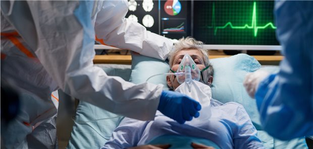 Bei COVID-19-Patienten hatte das Weglassen einer ACE-Hemmer- oder ARB-Therapie nach 30 Tagen keinen Einfluss auf die Sterblichkeit und die Dauer des Klinikaufenthaltes. (Symbolbild)