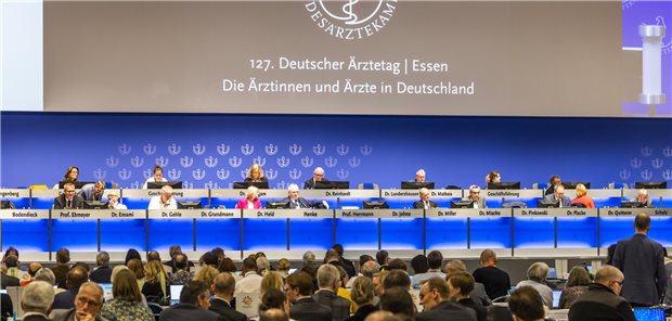 Beim Thema Digitalisierung hatte der Ärztetag viel Gesprächsbedarf. Wichtig war den Delegierten vor allem, dass Ärztinnen und Ärzte stärker eingebunden werden.