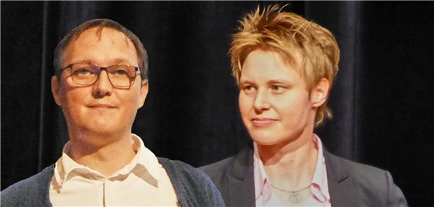 Berichten von durchgehend positiven Erfahrungen nach der Niederlassung als Allgemeinmediziner: Dr. Laura Dalhaus und Dr. Tobias Samusch.