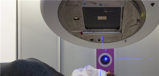 Bestrahlung – Hightech am Menschen. 