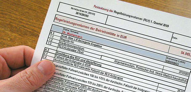 Betroffen sind RLV-Gewinner-Praxen, die noch offene Honorarbescheide aus den Jahren 2009 bis 2012 haben.