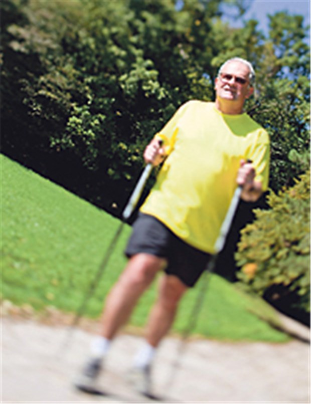 Sport auf Rezept wirkt Bewegung hält fit: 80 Prozent der Studienteilnehmer waren Männer.