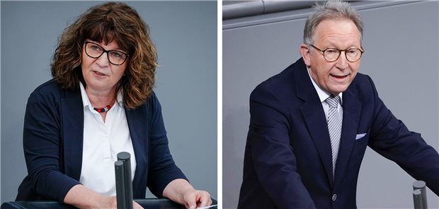 UPD-Gesetz: Union warnt vor Flurschaden durch Neustart Bewerteten die Notwendigkeit eines Neustarts der Unabhängigen Patientenberatung in der Debatte am Donnerstag unterschiedlich: Martina Stamm-Fibich (SPD) und Erwin Rüddel (CDU).