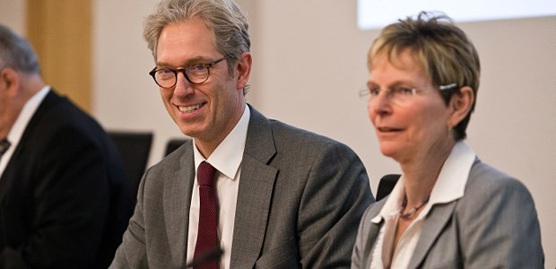 'Öffnung der Kliniken ist eine Fata Morgana' Bezeichneten die Öffnung der Kliniken für die ambulante Versorgung als Fata Morgana: KBV-Chef Dr. Andreas Gassen und seine Stellvertreterin Regina Feldmann.