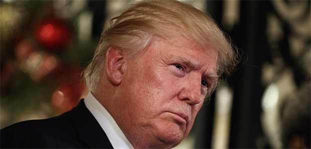 Fast-Food-Fan Donald Trump beim Gesundheitscheck Fast-Food-Fan Donald Trump beim Gesundheitscheck