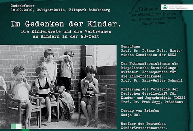 Pädiater beschäftigen sich mit NS-Vergangenheit Pädiater beschäftigen sich mit NS-Vergangenheit