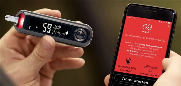 Weniger Hypos mit der Contour® Diabetes App
