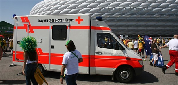 Rettungswagen erhalten Ausrüstung für Terrorlagen Rettungswagen erhalten Ausrüstung für Terrorlagen