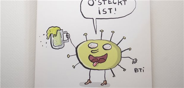 Lachen trotz Corona: „Ansteckende“ Cartoons 