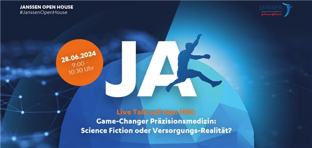 Game-Changer Präzisionsmedizin: Science Fiction oder Versorgungs-Realität?
Beim Janssen Open Hous Game-Changer Präzisionsmedizin: Science Fiction oder Versorgungs-Realität?
Beim Janssen Open Hous