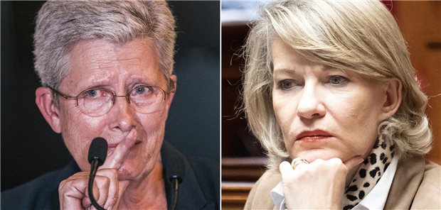 Zwei Ärztinnen in neuer französischer Regierung – für Gesundheit und Bildung Die beiden Ärztinnen und Ministerinnen in der neuen Regierung Barnier: Geneviève Darrieussecq und Anne Genetet