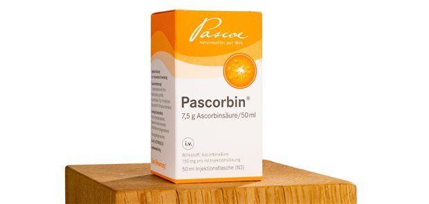 Per Infusion hochdosiert gegen klinischen Vitamin-C-Mangel Pascoe Produktabbildung