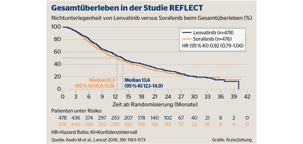 Leberzellkarzinom: Ansprechen ist ein wichtiges Therapieziel