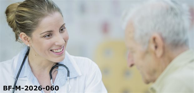 Die Therapieadhärenz ist entscheidend für den Behandlungserfolg Ärztin mit Patient