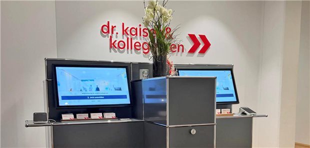 Selbstanmeldungsterminals im MVZ Dr. Kaiser und Kollegen in Regensburg