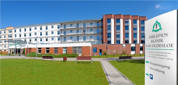 Blick auf das Klinikum Bad Oldeslohe.