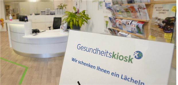 Blick in den Gesundheitskiosk im Stadtteil Billstedt. Dass eine Regelung für die Kioske im GVSG gestrichen wurden, kritisieren Verbände des öffentlichen Gesundheitsdienstes.