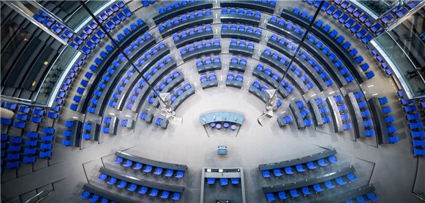 Plenarsaal des Deutschen Bundestags