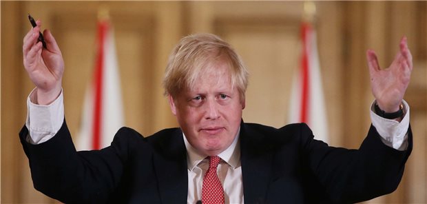 Johnsons Kurswechsel in der Corona-Krise beruhigt Ärzte nicht Boris Johnson, Premierminister von Großbritannien: Bis vor wenigen Tagen suggerierte er noch, die beste Waffe im Kampf gegen Covid-19 sei eine „Herdendurchseuchung“ der Bevölkerung.