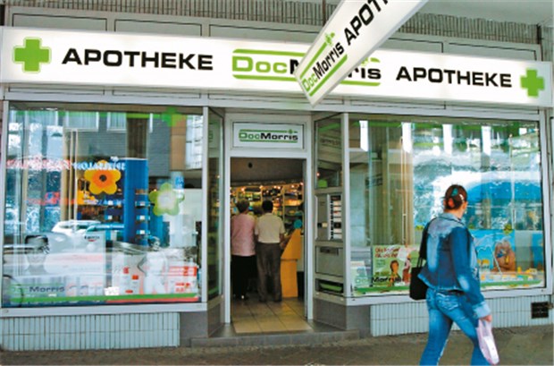 Besonderer Vertrieb für eine besondere Ware - Keine Apothekenketten in Deutschland Brachte den Stein ins Rollen: Die DocMorris-Apotheke in Saarbrücken