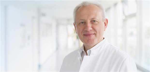 Bronislav Matkivskyy, Oberarzt für Frauenheilkunde und Geburtshilfe am Dresdner Krankenhaus St. Joseph Stift, ist Mitbegründer der Initiative „Ukrainische Koordinierungszentrum Dresden“.