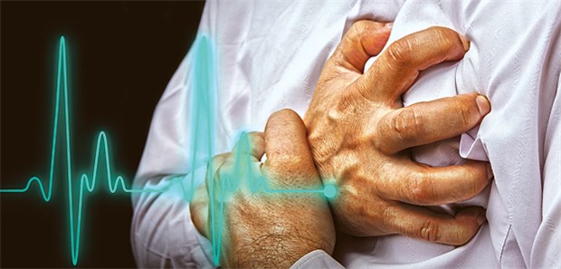 Brustschmerz: Zum Ausschluss eines Myokardinfarkts dient der Troponintest mit hoher Sensitivität.