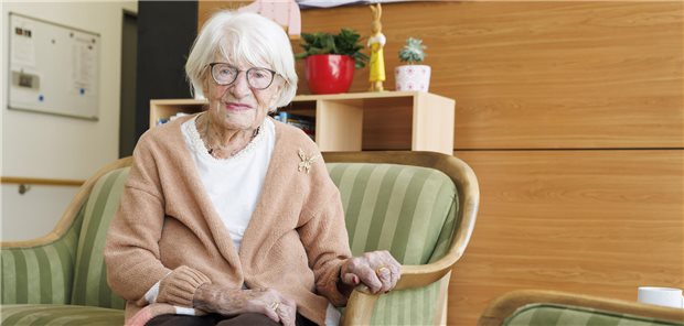 Wohl älteste Deutsche mit 114 Jahren gestorben Charlotte Kretschmann – hier im Alter von 113.