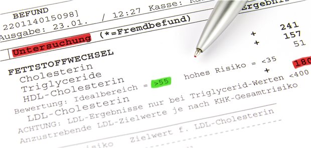 Check der Blutfettwerte: Auch bei älteren Patienten über 75 Jahre lohnt es sich aktuellen Studiendaten zufolge, das LDL-C gut in den Griff zu bekommen.