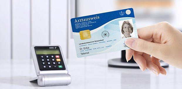 "Mit den Anwendungen wird der HBA zum Erfolg" Chipkarte Arztausweis: Noch gibt es nur wenige Anwendungen.
