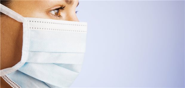 Chirurgenmasken beeinträchtigen den Gasaustausch offenbar nicht.