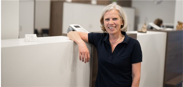 Christine Neumann-Grutzeck  in der Diabetologischen Schwerpunktpraxis in Hamburg-Harburg.