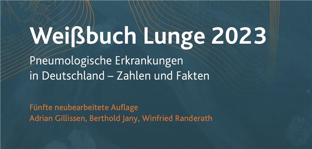 Cover der aktuellen Ausgabe: Das Weißbuch Lunge erscheint seit 1996, die fünfte neubearbeitete Auflage gibt es jetzt.