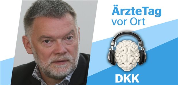 Welche sind die drei Herausforderungen der Onkologie, Dr. Johannes Bruns? DKG-Generalsekretär Dr. Johannes Bruns im „ÄrzteTag“-Podcast