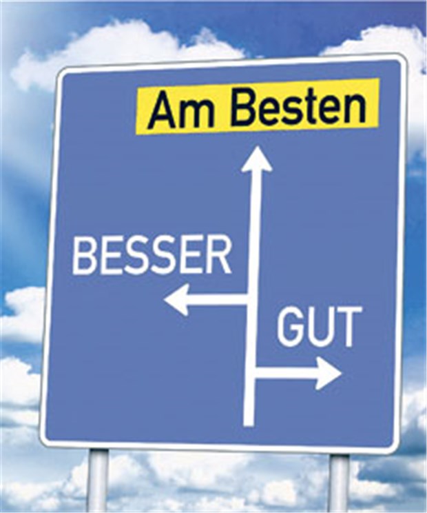 Wer kennt den Königsweg? Da geht’s lang! Gibt es wirklich nur einen Weg zur Spitzenqualität?
