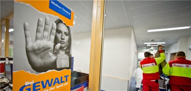 Ärzte als Freiwild für Aggressionen? „Da hört der Spaß auf“: Mit einer Plakataktion forderte das Klinikum Nürnberg schon 2015 zu Respekt auf.