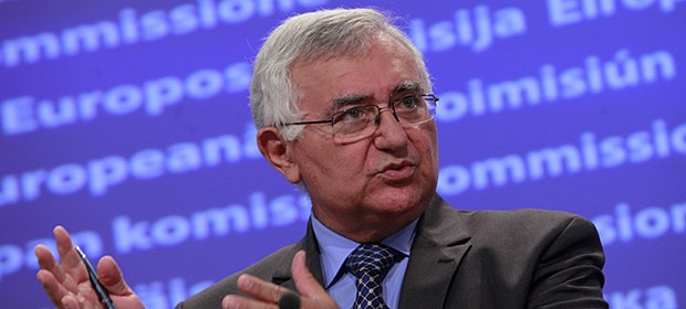 Nähe zur Tabak-Lobby? Da war er noch EU-Kommissar: John Dalli vor fast exakt einem Jahr in Brüssel.