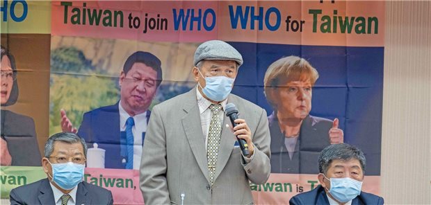 High Noon in Genf – von Solidarität wegen Corona ist wenig zu spüren Darf Taiwan teilnehmen oder nicht? Diese Frage ist einer der Streitpunkte vor der Versammlung der WHO, die am Montag beginnen soll. Im Bild eine Konferenz zu den Bemühungen Taiwans.