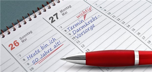 Darmkrebsvorsorge: Diese Notiz sollten wesentlich mehr Menschen im Kalender stehen haben.