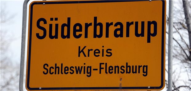 Ortsschild Süderbrarup