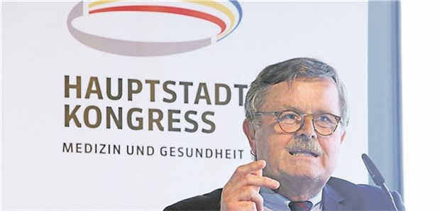 Optimismus trotz steigender Widersprüche Das Arztbild der Zukunft wird sich deutlich verändern: Professor Frank Ulrich Montgomery.
