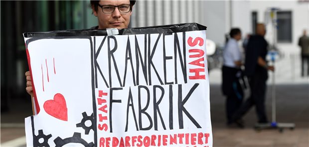 „Krankenhaus statt Fabrik“ will Kurswechsel in der Klinikfinanzierung Das Bündnis „Krankenhaus statt Fabrik“ wirbt für eine Kehrtwende bei der Krankenhausfinanzierung. (Archivfoto)