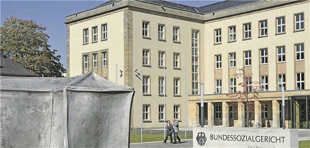 BSG-Präsident warnt vor Lobby-Einfluss Das Bundessozialgericht in Kassel.