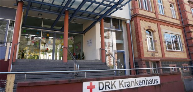 Eingang DRK-Krankenhaus Biedenkopf  