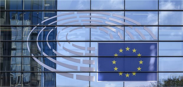 Das Europäische Parlament in Brüssel