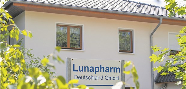 Taskforce Lunapharm stellt vorläufigen Bericht vor Das Gebäude der Lunapharm Deutschland GmbH im brandenburgischen Blankenfelde-Mahlow.