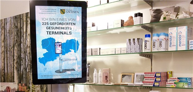 Das Gesundheitsterminal steht für die Versicherten zur Verfügung.