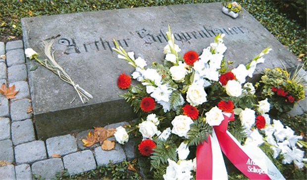 Schopenhauer: Gesundheit als Schlüssel zum Lebensglück Das Grab Schopenhauers auf dem Frankfurter Hauptfriedhof.