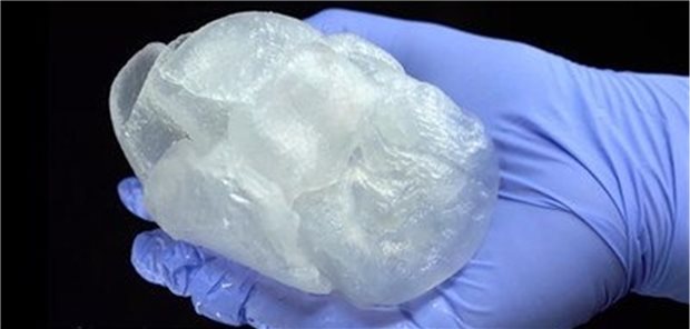 Herz aus dem 3D-Biodrucker – neues Werkzeug für Chirurgen Das Herz aus dem 3D-Biodrucker besteht aus einem weichen natürlichen Polymer namens Alginat, das ihm ähnliche Eigenschaften wie echtes Herzgewebe verleiht.
