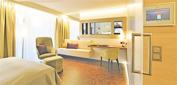 Wohlfühlfaktor - ein Pfund, mit dem Kliniken wuchern können? Das Konzept "Room 2525" soll die Wünsche anspruchsvoller Klinikpatienten befriedigen.