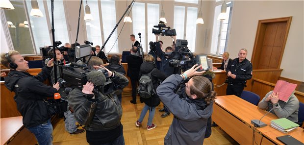 Patientenmörder Niels H. als Zeuge im Kreuzverhör Das Medieninteresse an dem mörderischen Krankenpfleger Niels H. war und ist groß. (Archivbild)